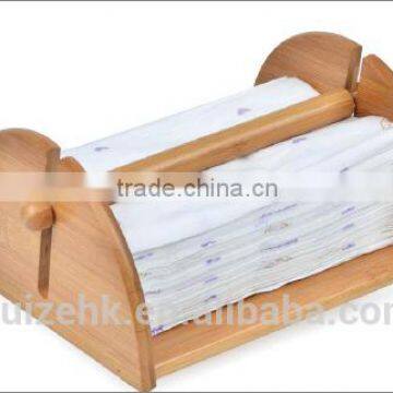 Bamboo paper holder/tissue holder