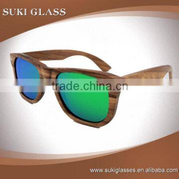 China Goods Wholesale Sun Glasses Made of wood bamboo framed glasses