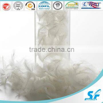 Filling material Washed White Duck Feather 2-4cm