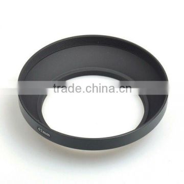 62mm Wide Angle Metal Lens Hood for Canon Nikon Screw-in mount