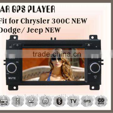 Fit for new JEEP chrysler 300C dodge car dvd player with gps