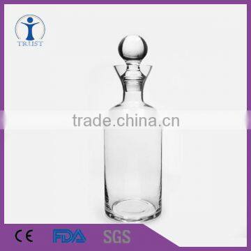 Trust wholesale custom Glassware Manufacture glass wine pitcher with lid Hand made