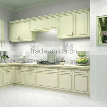 Modern design PVC kitchen cabinet high quality standard