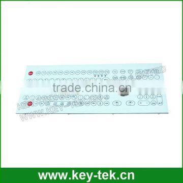 Panel Mount Industrial Membrane Touch Screen Keyboard