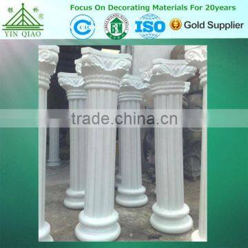 Strong Durable Water Proof GRC Glassfiber Reinforced Cement Roman Pillars