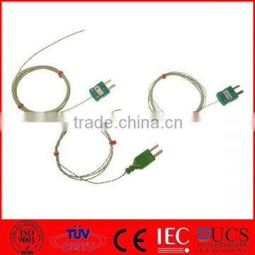 K Type Thermocouple with Plug Connector