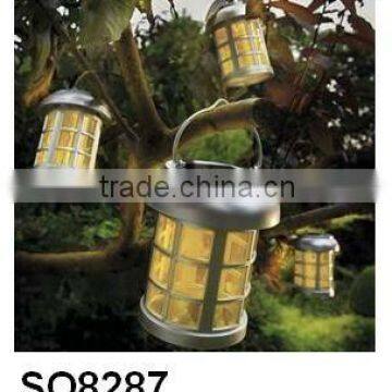 solar lantern with Attractive Antique Finish and Flickering candle Solar Lattice Hanging Lanterns table lamp solar wind lantern