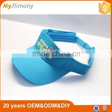 2016 custom children printed hat new summer kids sun visor