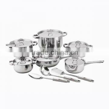 stainless steel cookware set