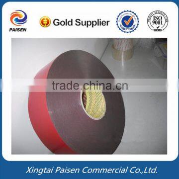 Well-received by customers easy tear acrylic PU foam adhesive tape