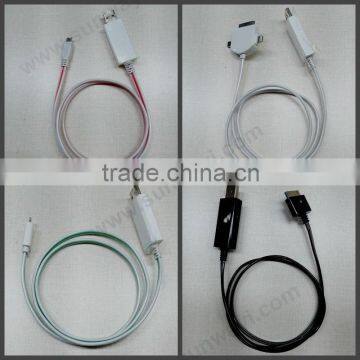 EL Light Usb Data Cable for Iphone/samsung Smart Phone photo-5