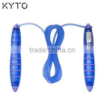 KYTO factory outlet digital fitness counter timer jump rope