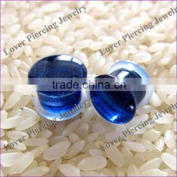 Wholesale High Polish Pyrex Glass Ear Plug Piercing Jewelry [GB-492]