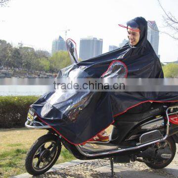 Men Riding Motorcycle Rain Poncho on Sale