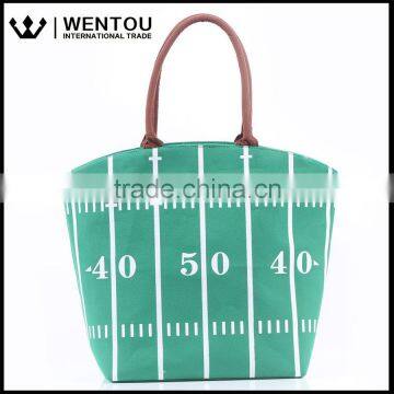 New Arrival Monogrammed Football Tote Bag