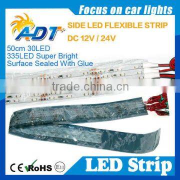 Side335 50cm 30leds Slim Glow Flexible led headlight glue bulb