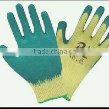 Cotton Wrinkle Latex Protective Glove