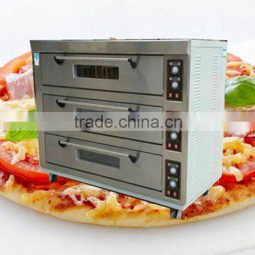 Large capacity 3 decks 9 trays bread Oven for bakery shop/restaurant/hotel/coffee shop