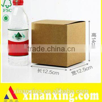 Tea Kraft Paper Box With LOGO Sticker photo-3