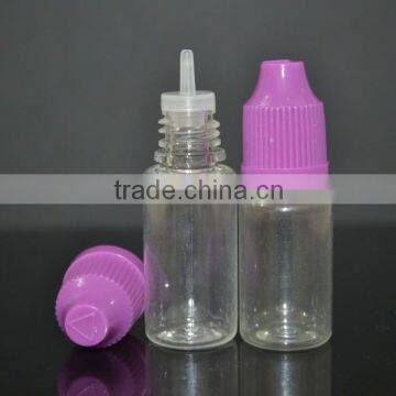 e liquid 10ml bottles small pet bottle&childproof cap pet plastic bottle manufacturer