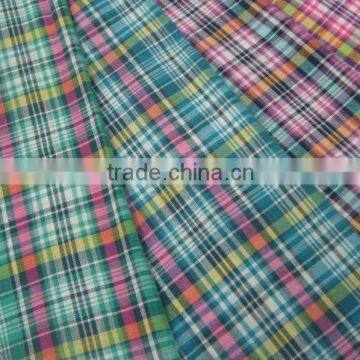 100% Cotton Yarn Dyed Cloth for Scarf