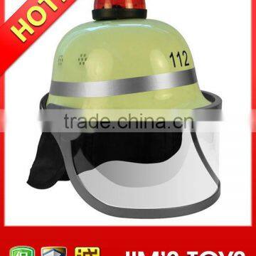 PP!Plastic Fire helmet with cover with light sale for adult