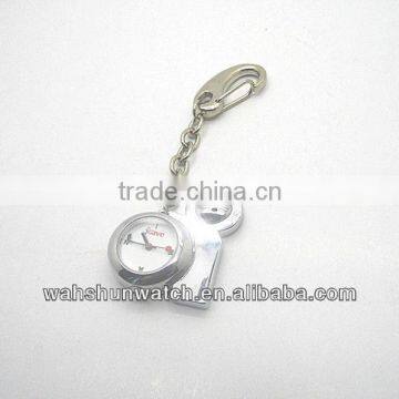 high quality loving heart giveaway Japan movement ODM keychain watches