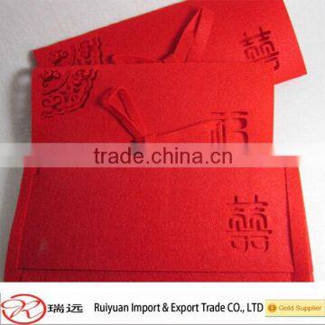 Express High Quality Chinese New Year Felt Red Pocket for Promotion photo-4