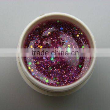 15ML Paillette Glitter Color Nail Art Soak off UV Gel -HN704