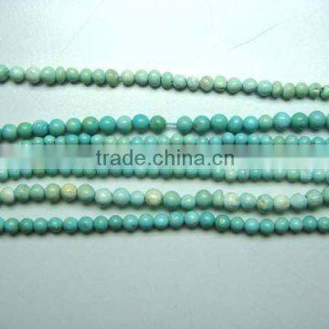 Turquoise Plain Beads