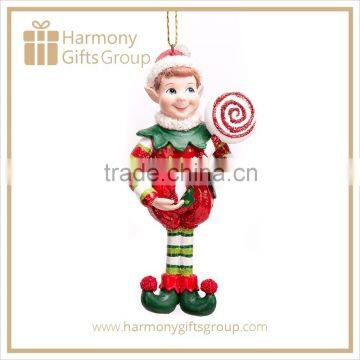 Peppermint Naughty Christmas Elf Figurines