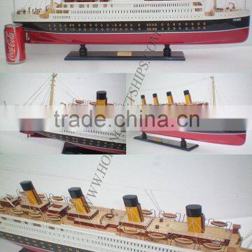 TITANIC CRUISE BOAT, HIGH CLASS QUALITY MODEL - WOODEN BOAT HANDICRAFT