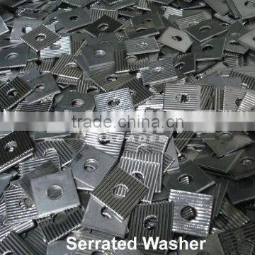 High Quality Stainless steel 304 316 square serrated washer to fix with stone cladding fixings for wall facades