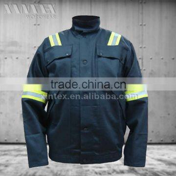 88% cotton/ 12% nylon Men's flame retardant workwear