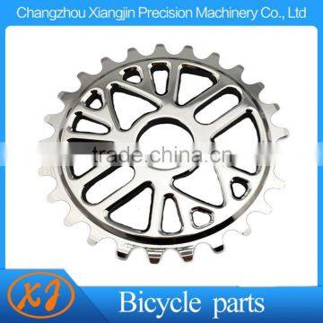 Chromed Alloy Oil Slick 25T BMX Bike Chainwheel Sprocket