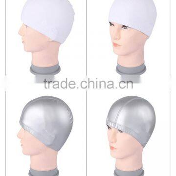 Lycra Waterproof Bathing Fashion Swimming Caps photo-5