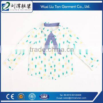 lovely allover printing softtextilekids cartoon shirt