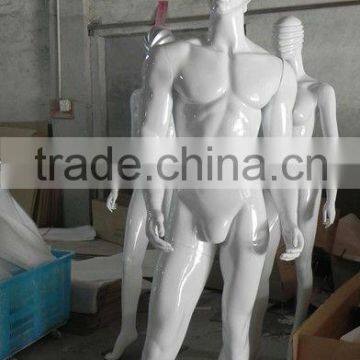 Full-body strong Gross white display male mannequin AR-1