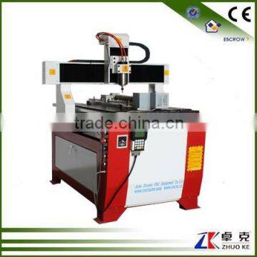 Discount Price 3D Wood Carving Machine ZK-6090 600*900MM For Wood Acrylic MDF With 4 Axis Of DSP Offline Control System