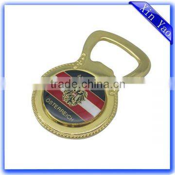 Factory Promotion Antique Zinc Alloy Custom Bottle Opener Keychain photo-3