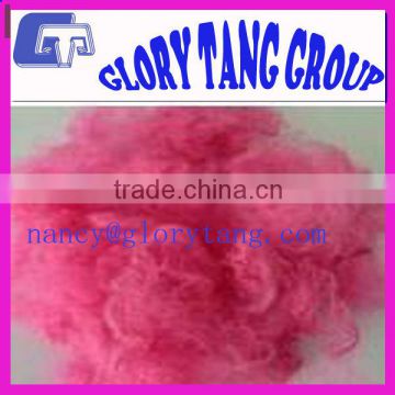 color polyester fiber for making the security paper