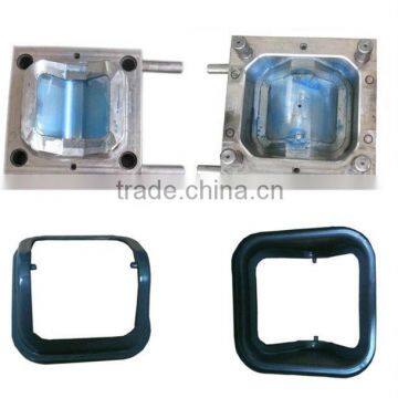 Plastic dustbin lid part mould