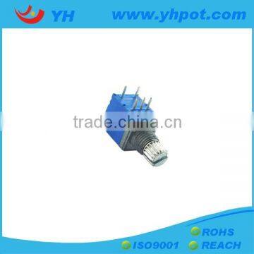 YH china company hot sale single unit with switch rotary b103 potentiometer