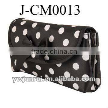 Accept OEM Orders Fashion Design pulka dot bag for cosmetic