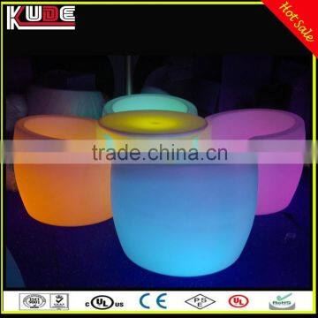 Hot Sale Glowing Furniture Lighting Outdoor Illuminated LED Furniture For Yard Garden