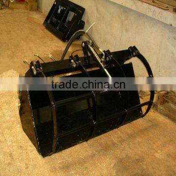 Hot Selling Tractor Front End Loader With Grapple Bucket photo-4