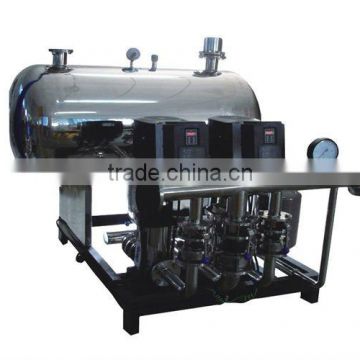 pressurize water supply equipment