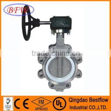 lug type stainless steel wafer butterfly valve