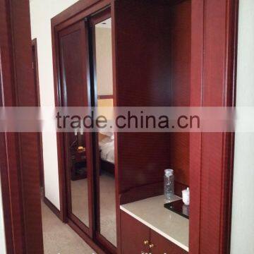 Hotel bedroom wardrobe