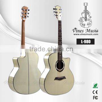 41inch global acoustic guitar,maple acoustic guitar made in china